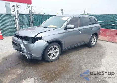 2015 Mitsubishi Outlander Se from USA, damaged, VIN JA4AD3A38FZ009935